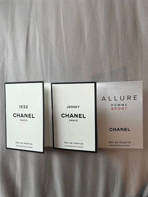 Chanel jersey perfume sample